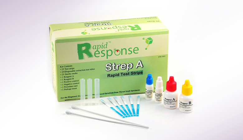 Rapid Response Strep A Antigen Test Strip